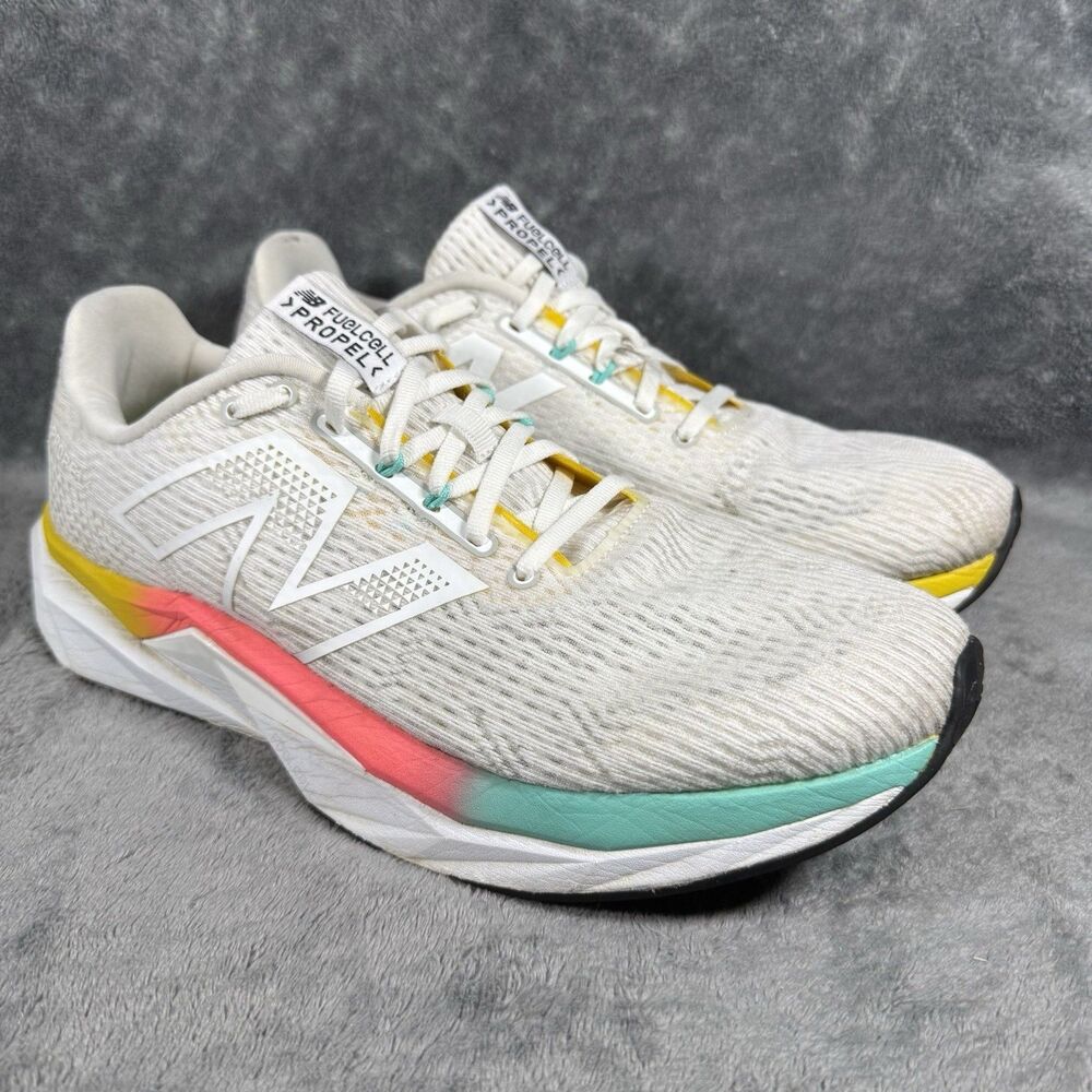 New Balance FuelCell Propel v5 Running Sneakers Men’s 11 Women’s 12.5 White
